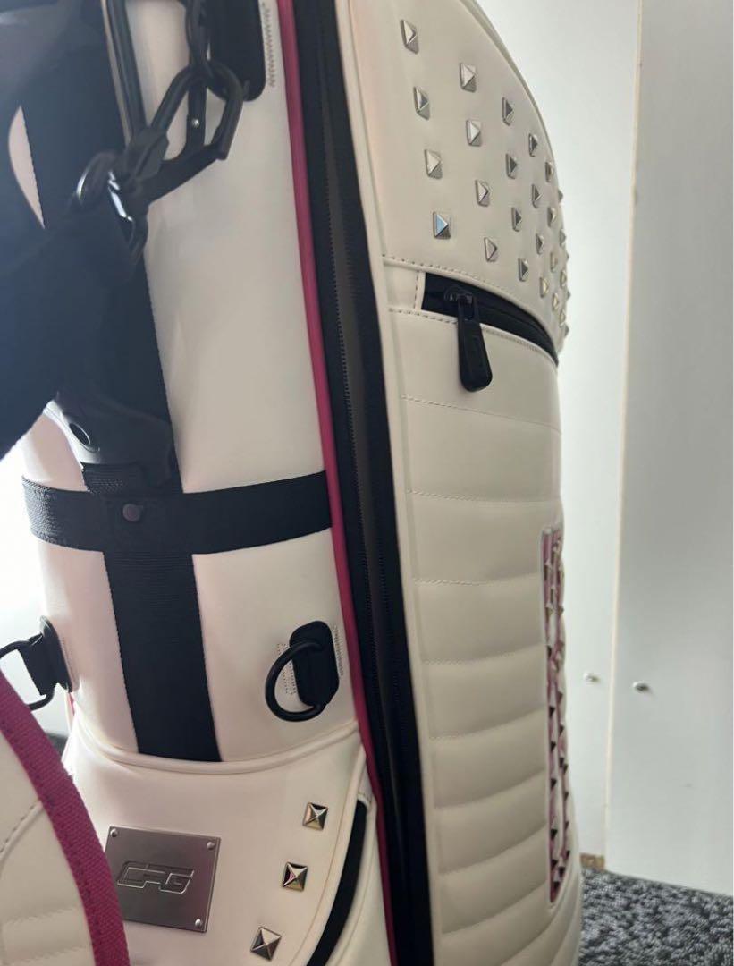 新品未使用 Smooth PU caddy bag(スムースPUキャディバッグ)