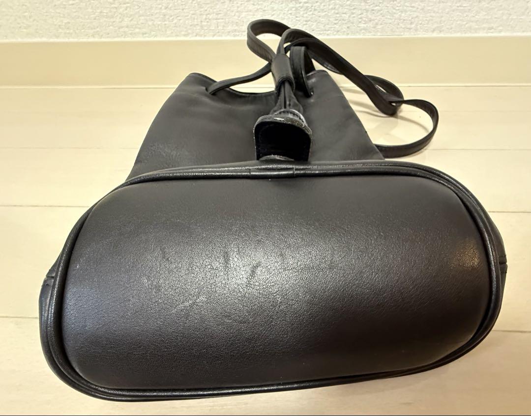 希少 オールド コーチ coach ショルダー ミニリュック 4162 ブラック