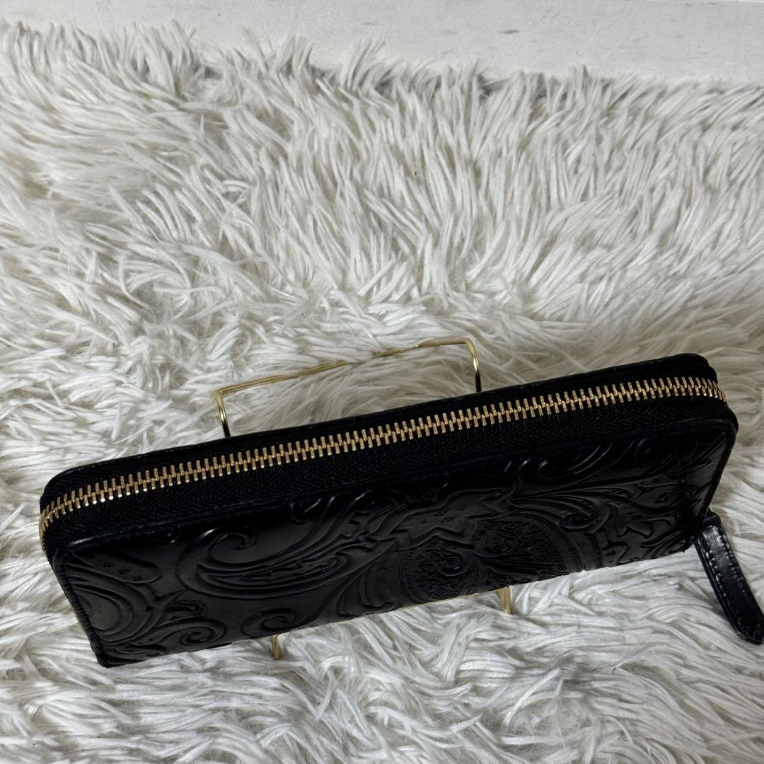 未使用級✨ETRO エトロ 長財布 マルゴット ペイズリー ラウンド 未使用級✨ETRO エトロ 長財布 マルゴット ペイズリー ラウンド