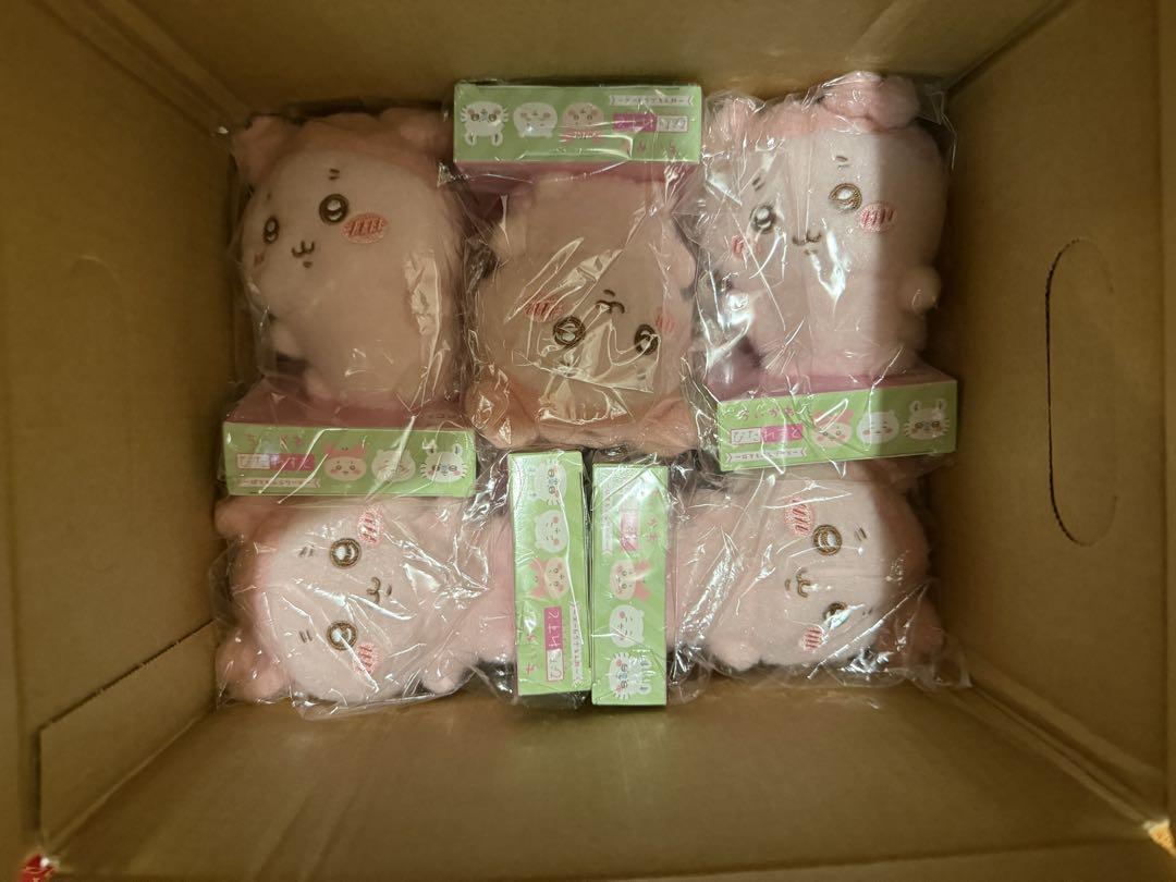 ちいかわ　ぴたれすと　〜ぽてもふシリーズ〜　カニ　モモンガ　10点セット