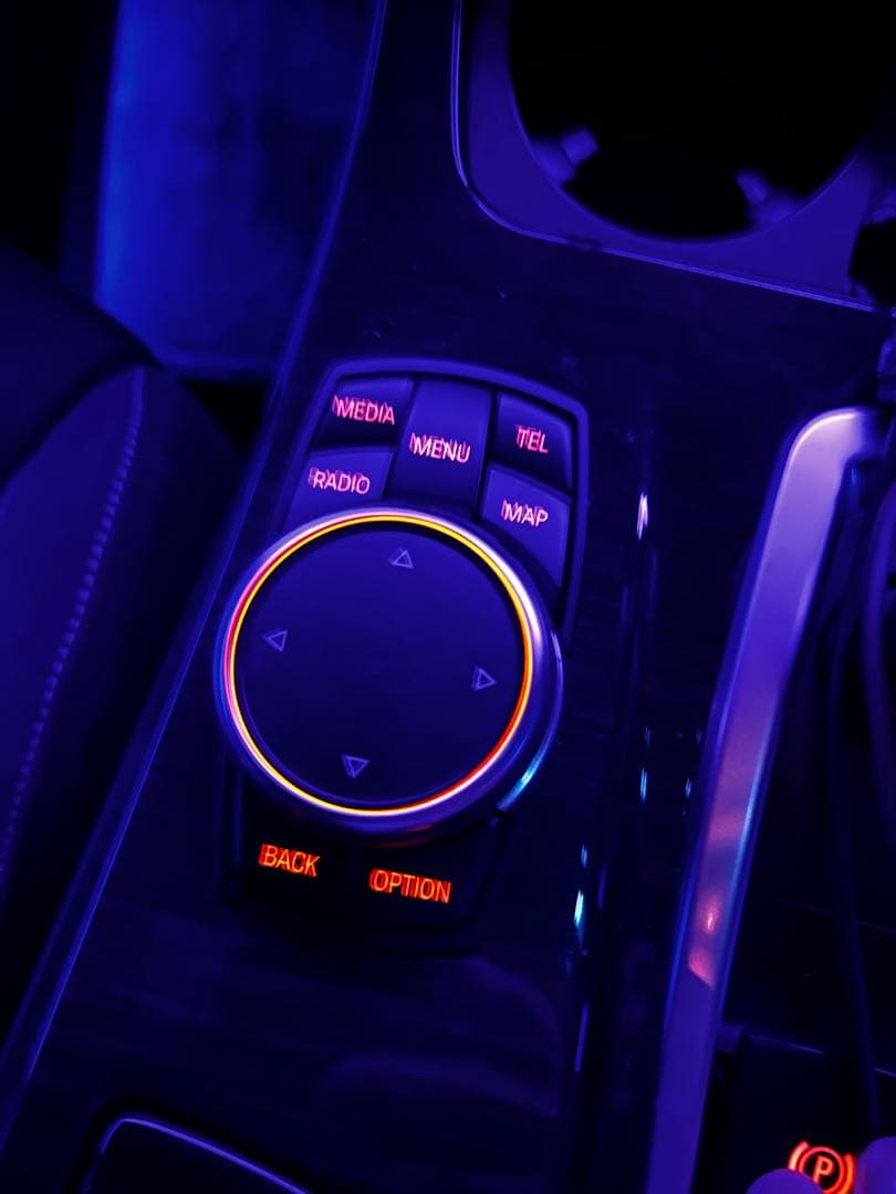 BMW F10 523d 2016年後期 純正ナビ メディアコントロールスイッチ BRIGHTFACE_UK