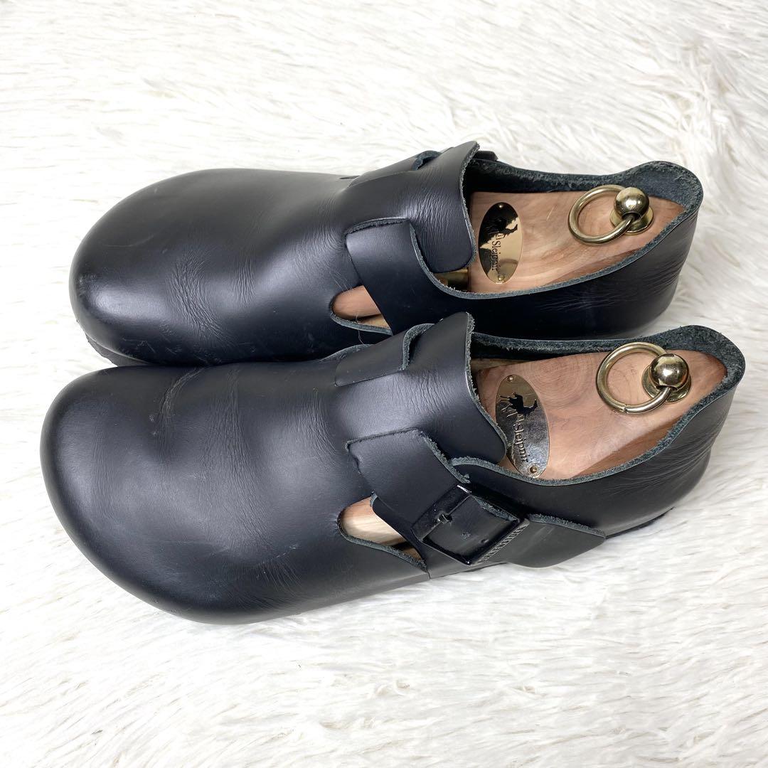 【美品】 ビルケンシュトック ロンドン 41 26.5cm 本革 レザー