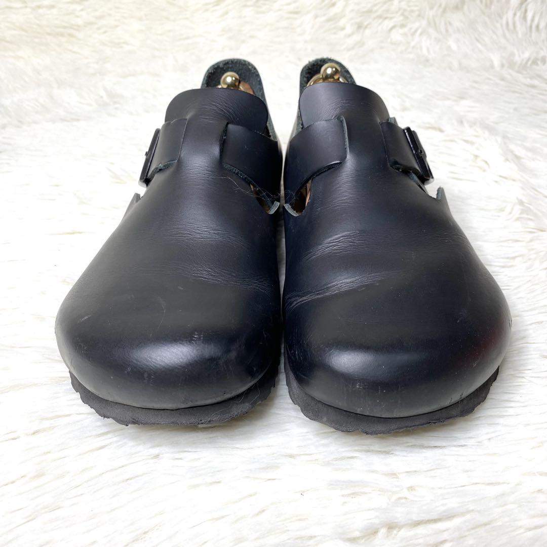 【美品】 ビルケンシュトック ロンドン 41 26.5cm 本革 レザー