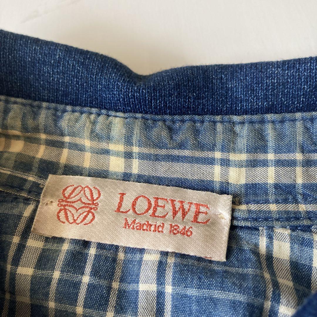 トップス vintage made in italy LOEWE poloshirt bg