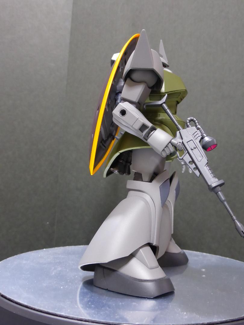 HGUC 量産型 ゲルググ/ゲルググキャノン ギャン 塗装済 完成品 ガンプラ