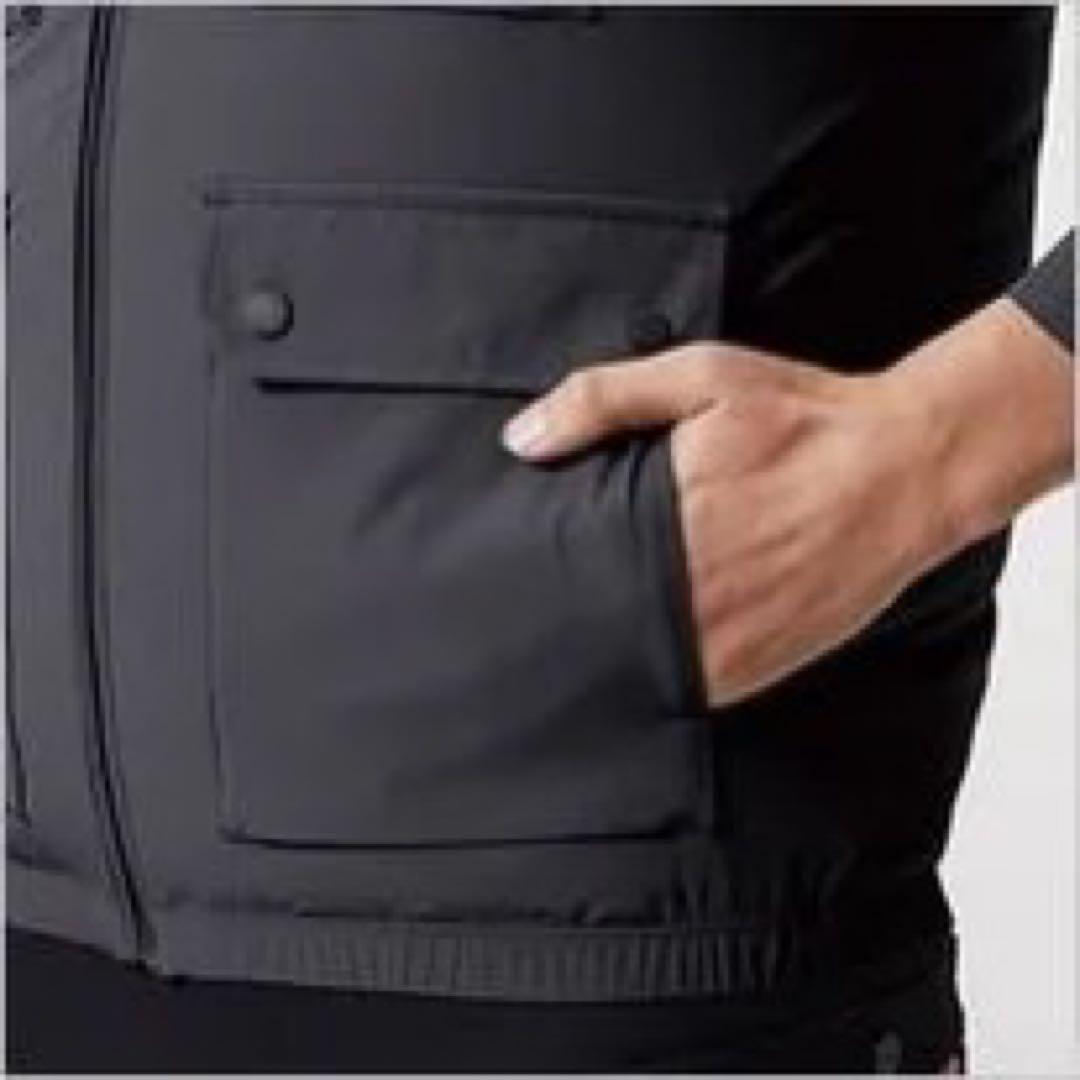 バートル　ハイバック　AC2034 空調服　ベスト ストレッチ アッシュグレーＭ