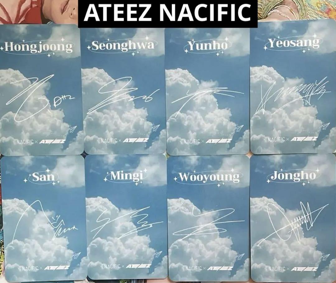 新品 未開封 ATEEZ NACIFIC 【公式】特典 スペシャルフォトカード