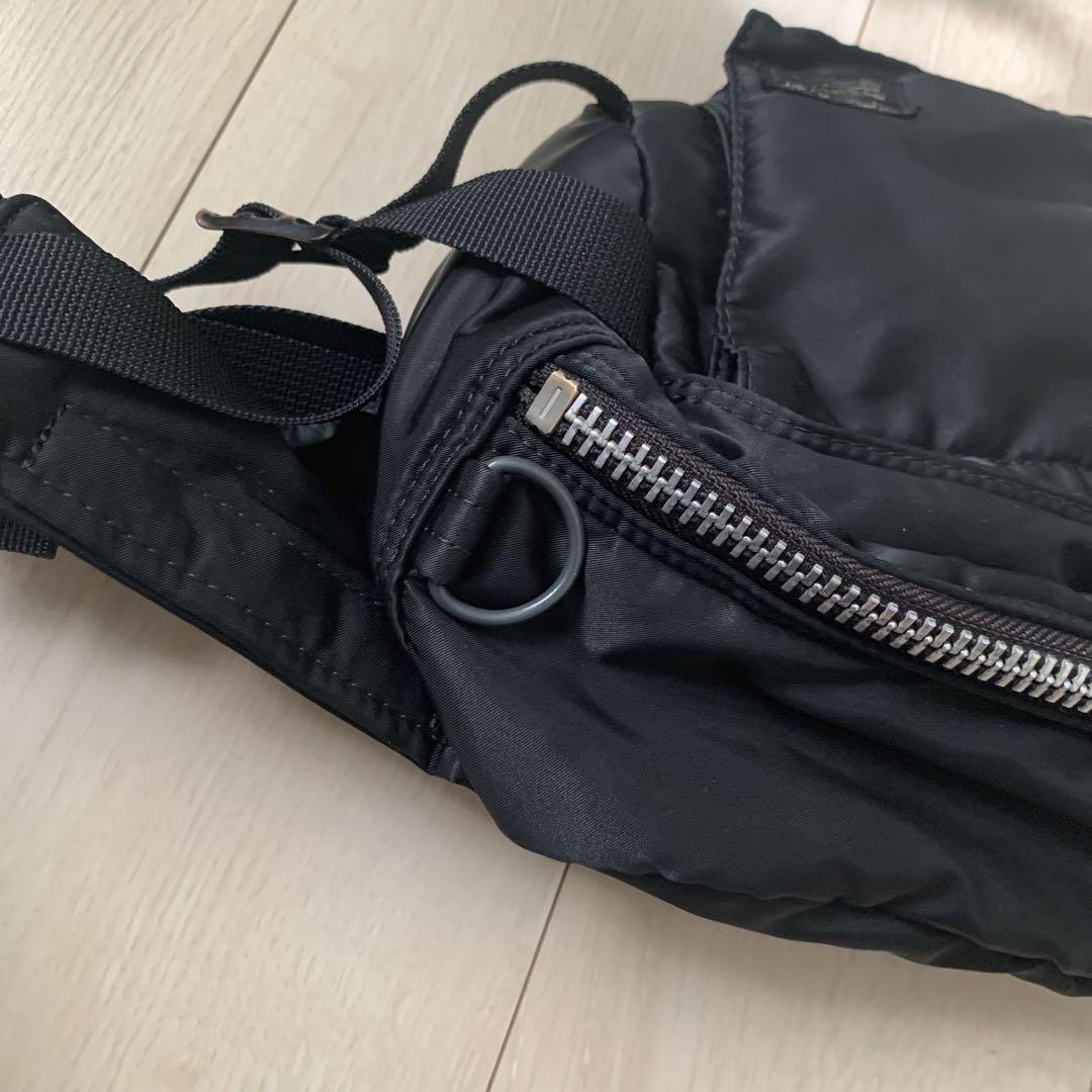極美品　PORTER ポーター タンカー ショルダーバッグ 黒 ナイロン