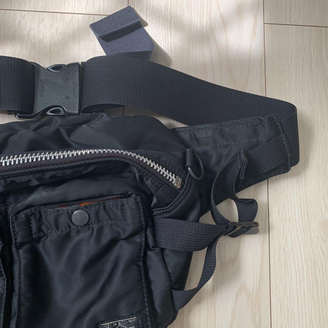 極美品　PORTER ポーター タンカー ショルダーバッグ 黒 ナイロン