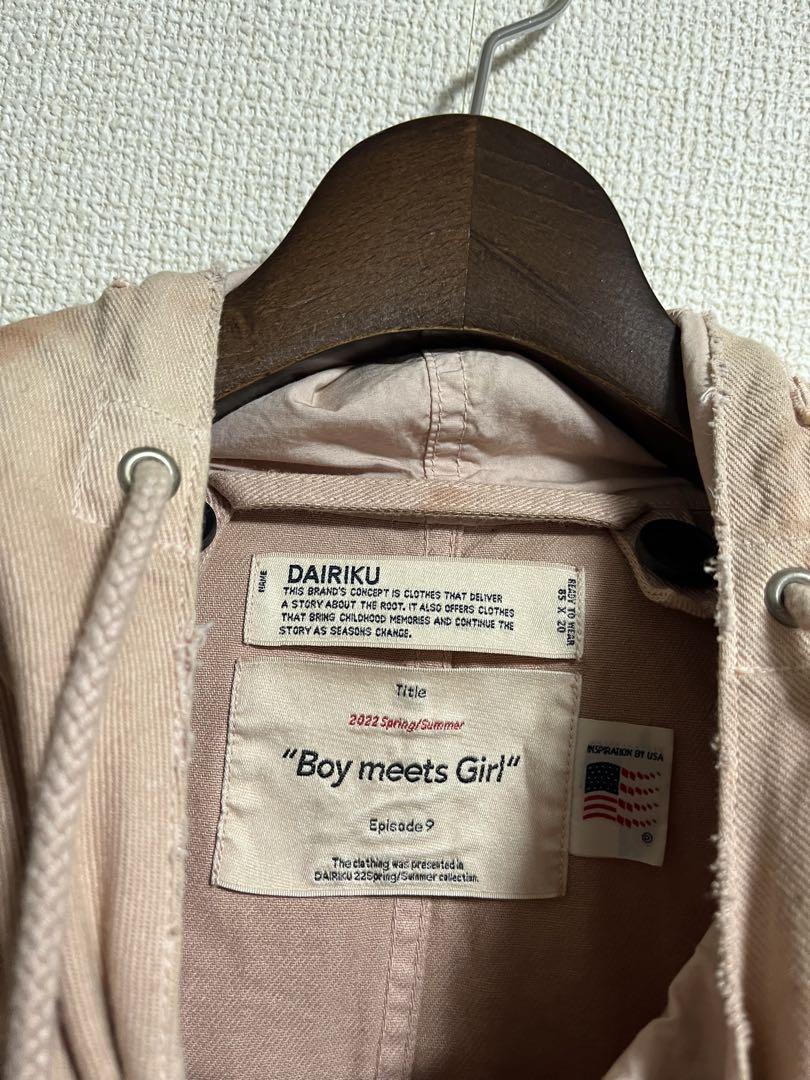 DAIRIKU ”Jimmy” Mods Coat 22SS モッズコート