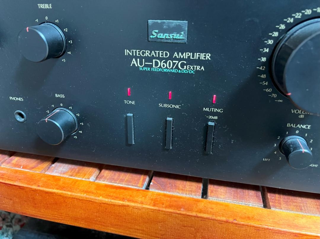 SANSUI AU-D607G EXTRA プリメインアンプ サンスイ