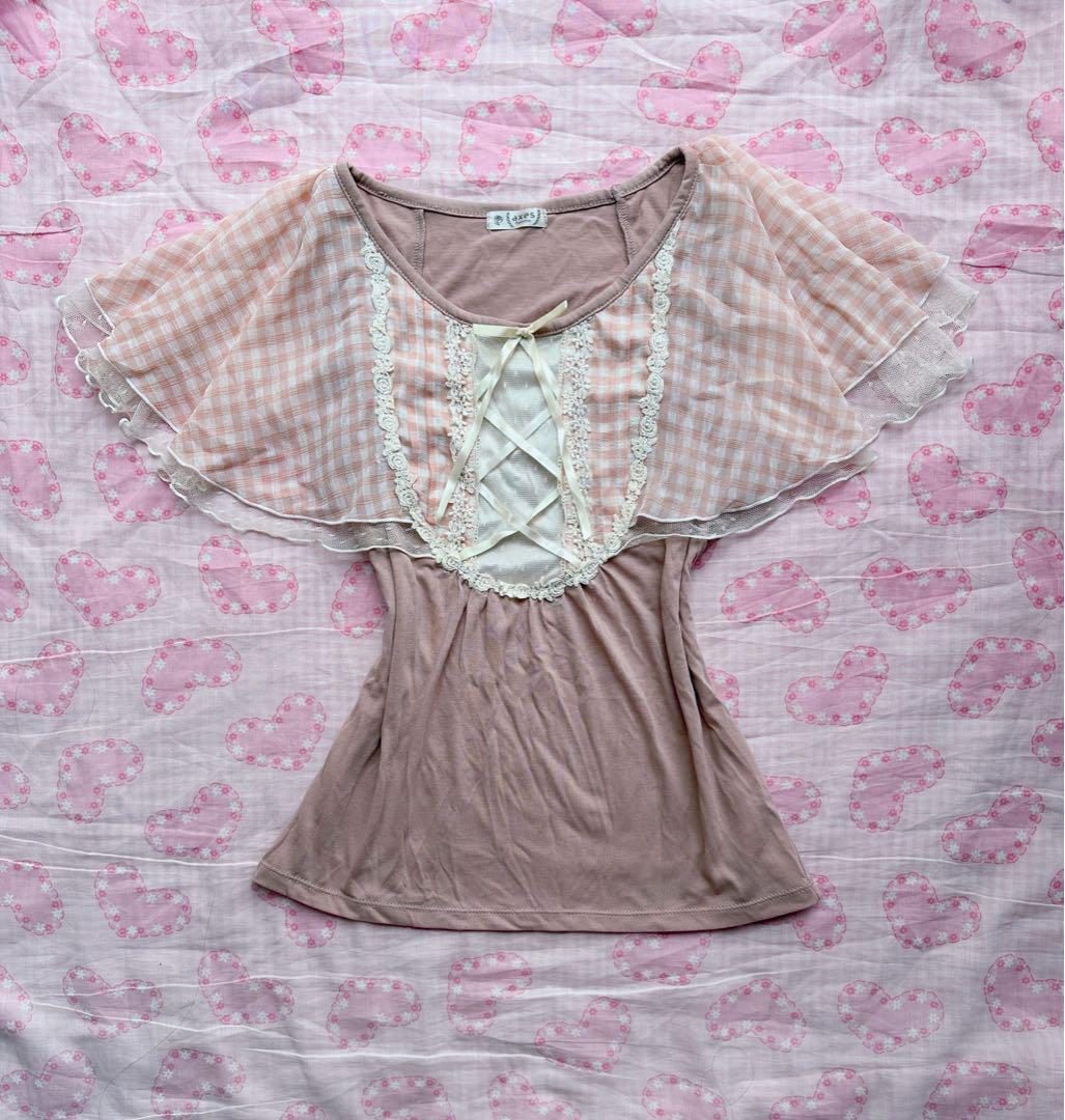 axes アクシーズファム　リボン　姫ロリ　ゴスロリ　y2k coquette Axesアクシーズファム BIGリボン ピンク y2k coquette 00s