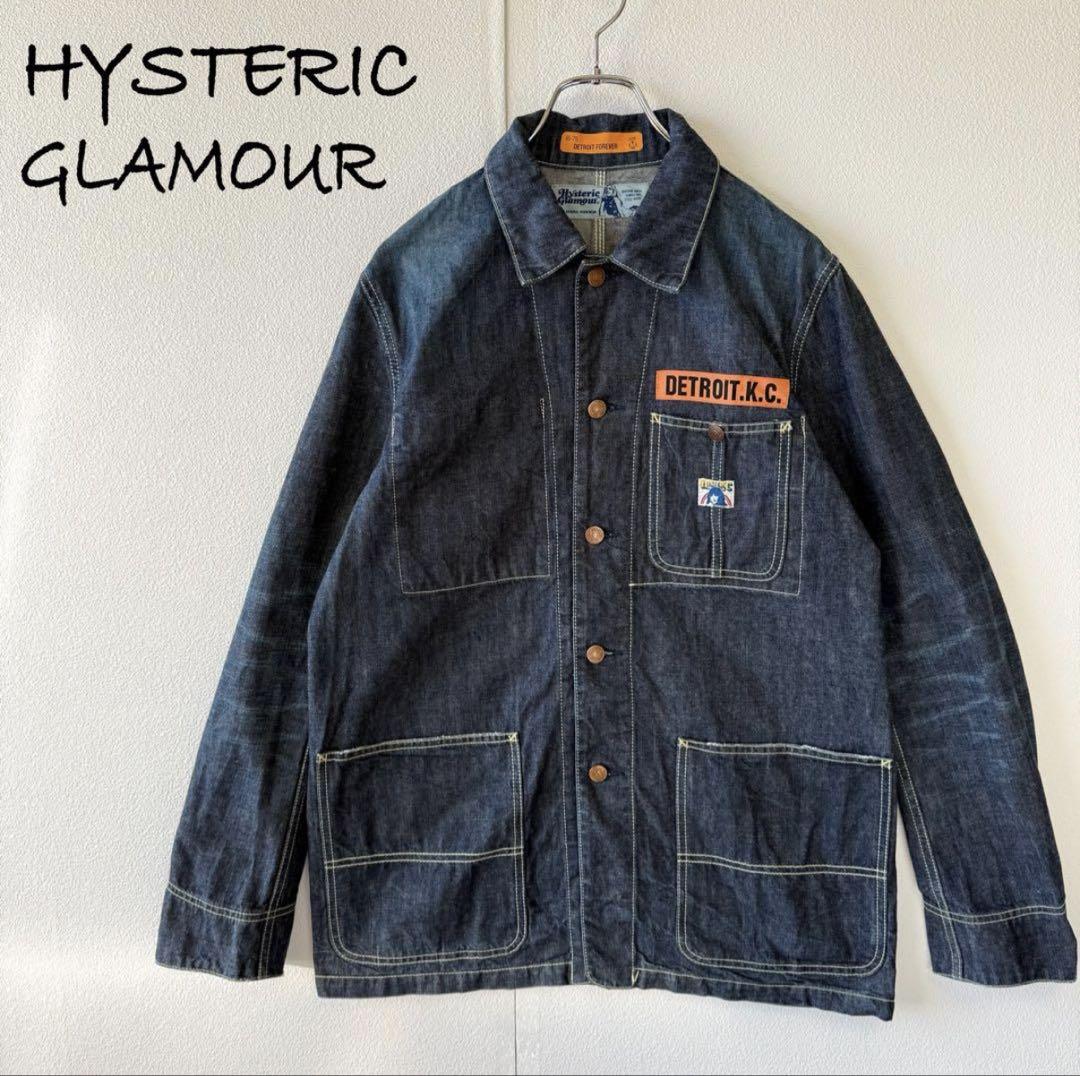 15 ヒステリックグラマー hysteric glamor デニム ジャケット HYSTERIC GLAMOUR ヒステリックグラマー デニムジャケット
