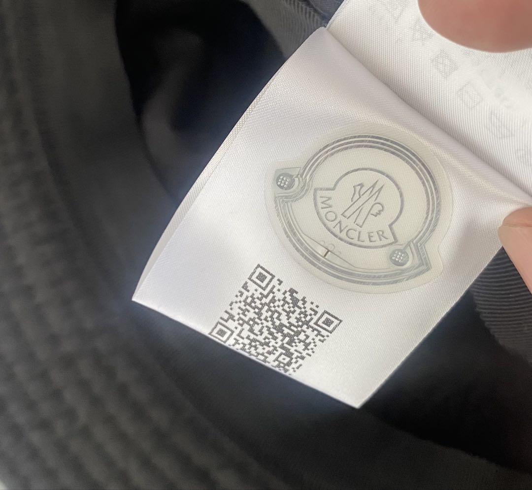 MONCLER ブラック バケットハット サイズL