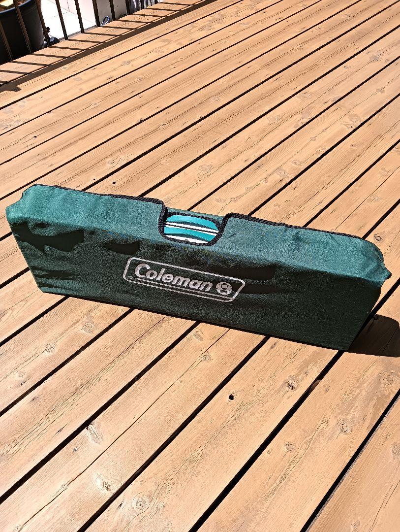【廃盤・使用少】コールマンColemanコンパクトキッチンテーブル　折り畳み式