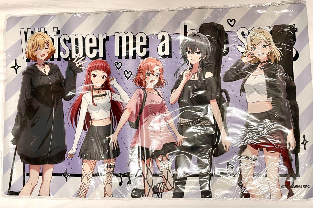ささやくように恋を唄う 描き下ろしラバーデスクマット ガールズバンドver.