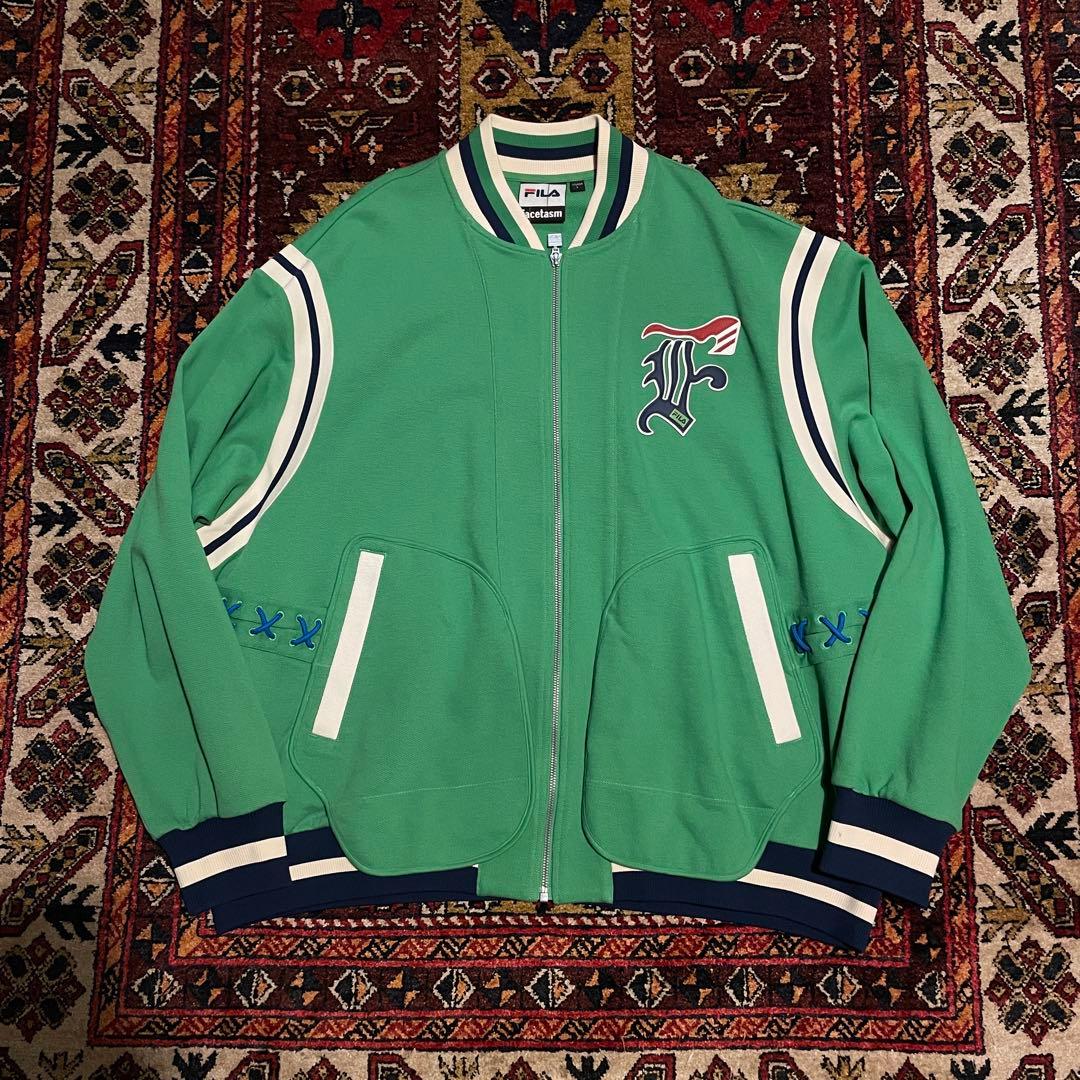 Facetasm x FILA スタジャン ma-1 ファセッタズム LL・FACETASM