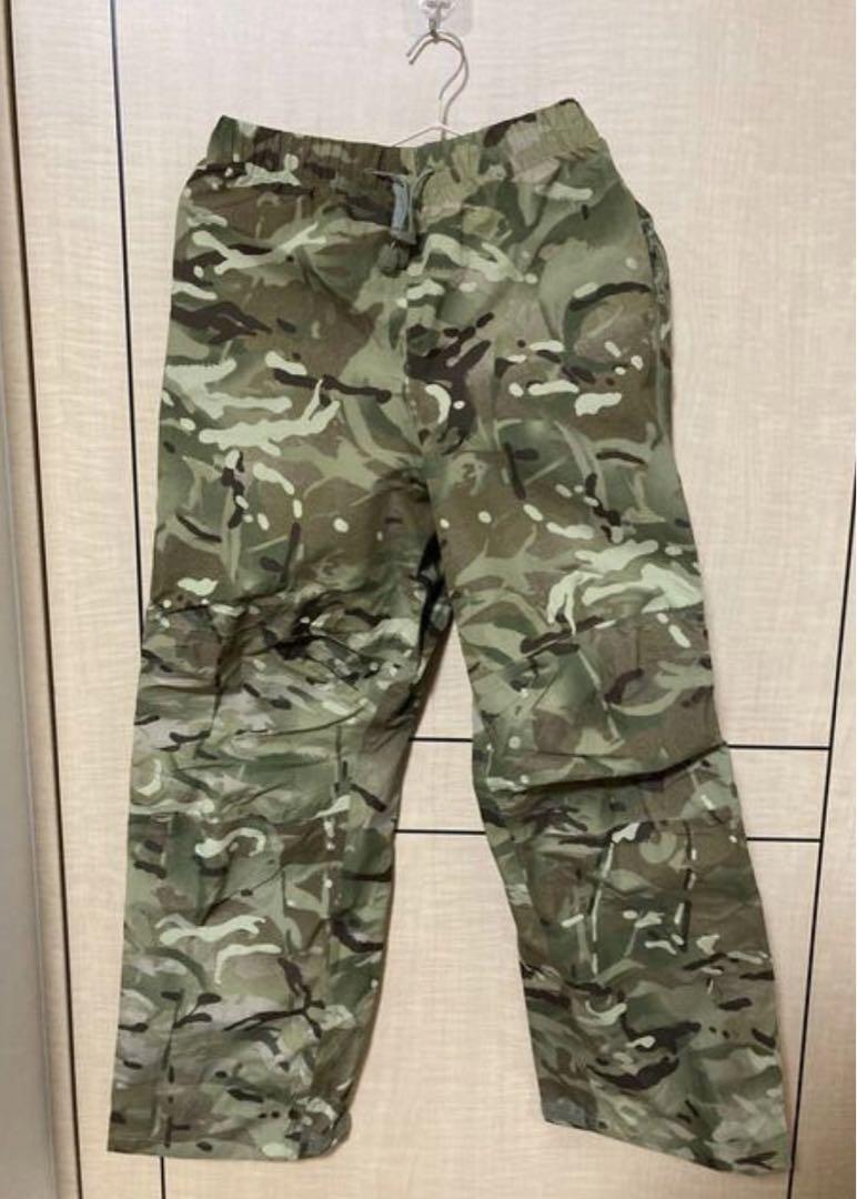 人気を誇る イギリス軍 GORE-TEX MVP レインパンツ ゴリテックス MTP 想像を超えての PRADA パンツ ナイロンパンツ ゴアテックス goatex カモフラ 迷彩 ワークパンツ/カーゴパンツ