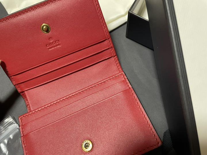 ており GUCCI さくらんぼ チェリー WiR5E-m17945410363 二つ折り財布 うです