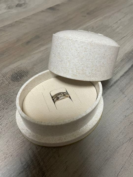 ete 冬限定ハーティブラウンダイヤモンド/ホワイトトパーズ パズル