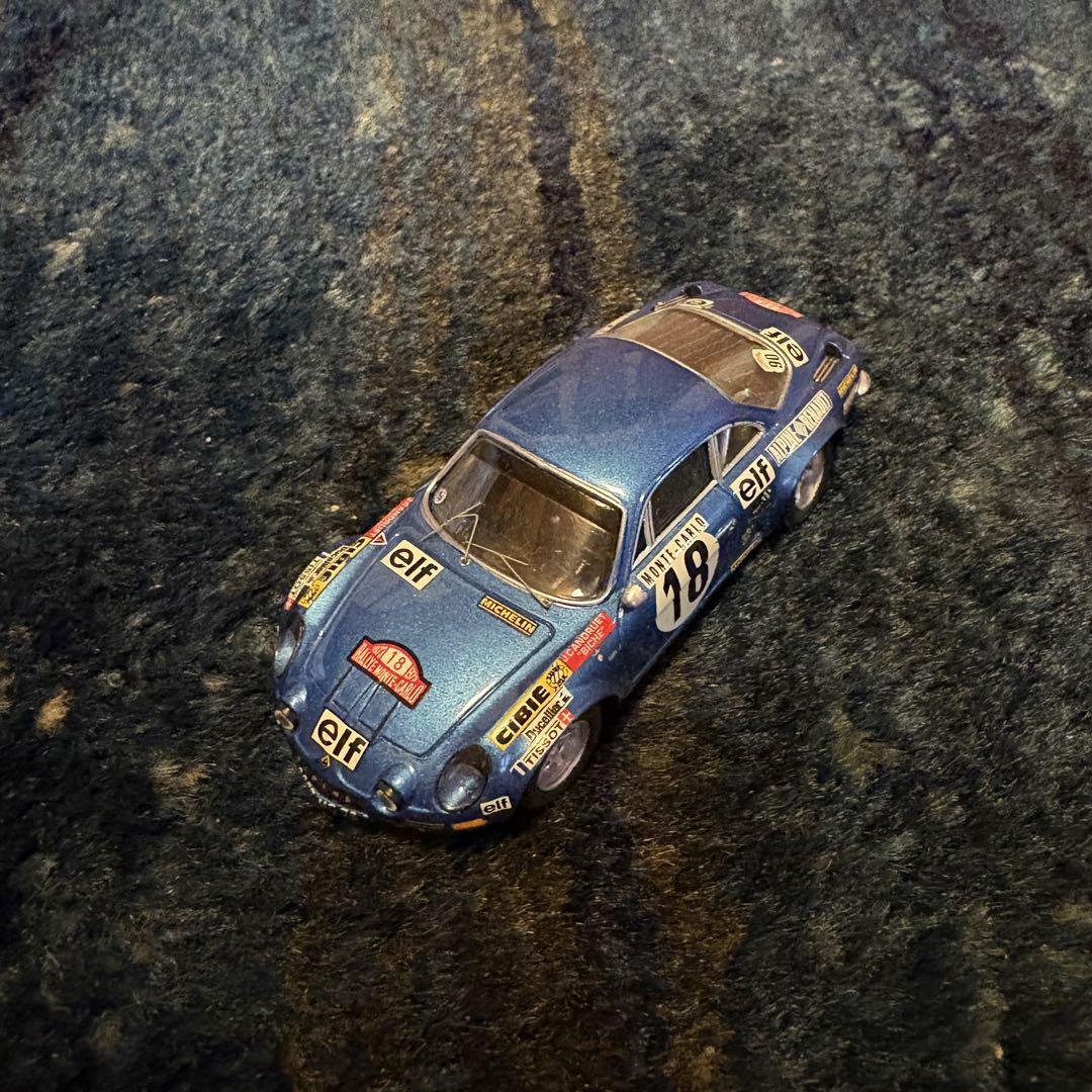 ミニカー Alpine Renault A110 18 1973 Monte Carlo Kyosho Original 1/18 Renault Alpine A110 1973 Monte Carlo