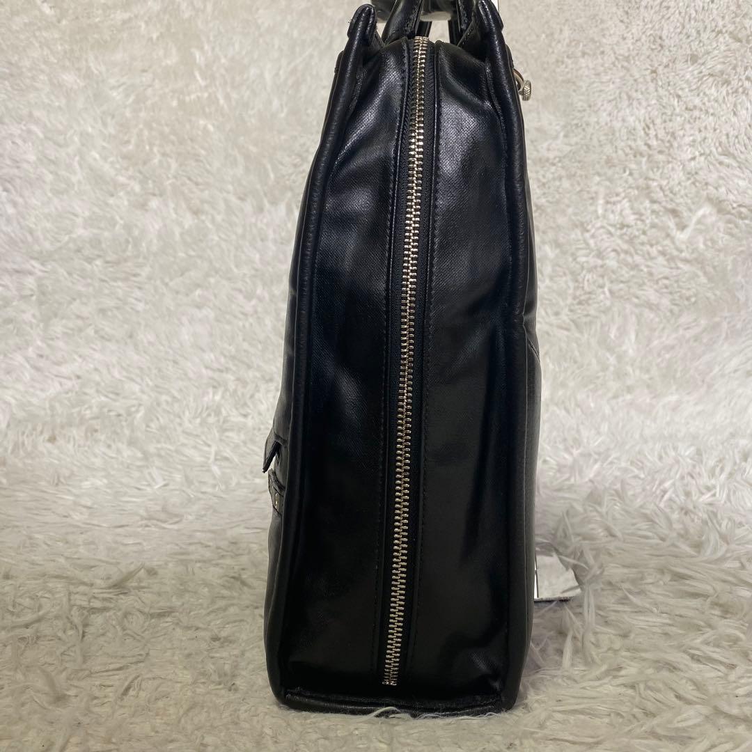 素敵な 未使用級✨タグ付 マスターピース ビジネスバッグ 2way 黒