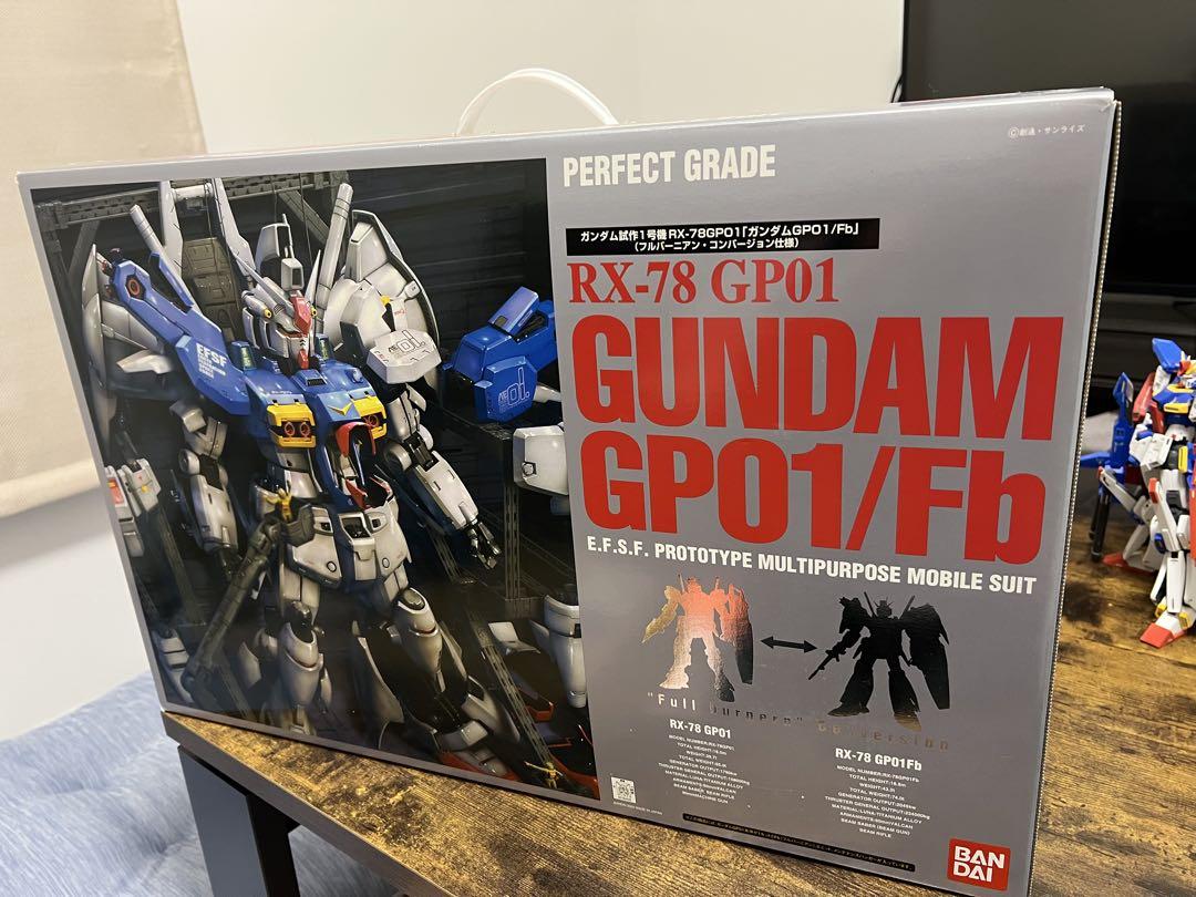 PG RX-78 GP01/GUNDAM GP01/Fb 新品未組立