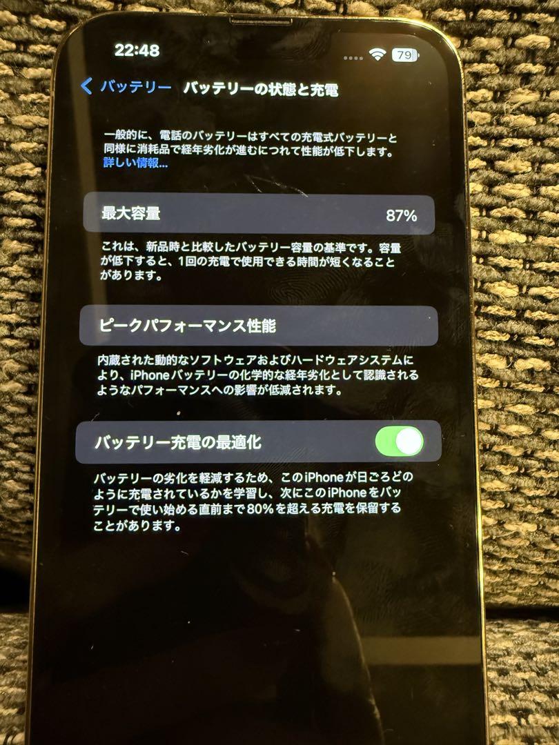 iPhone 13 Pro Max 256GB 美品 小キズあり・おまけ付き iPhone 13 Pro Max 256GB 美品 小キズあり・おまけ付き