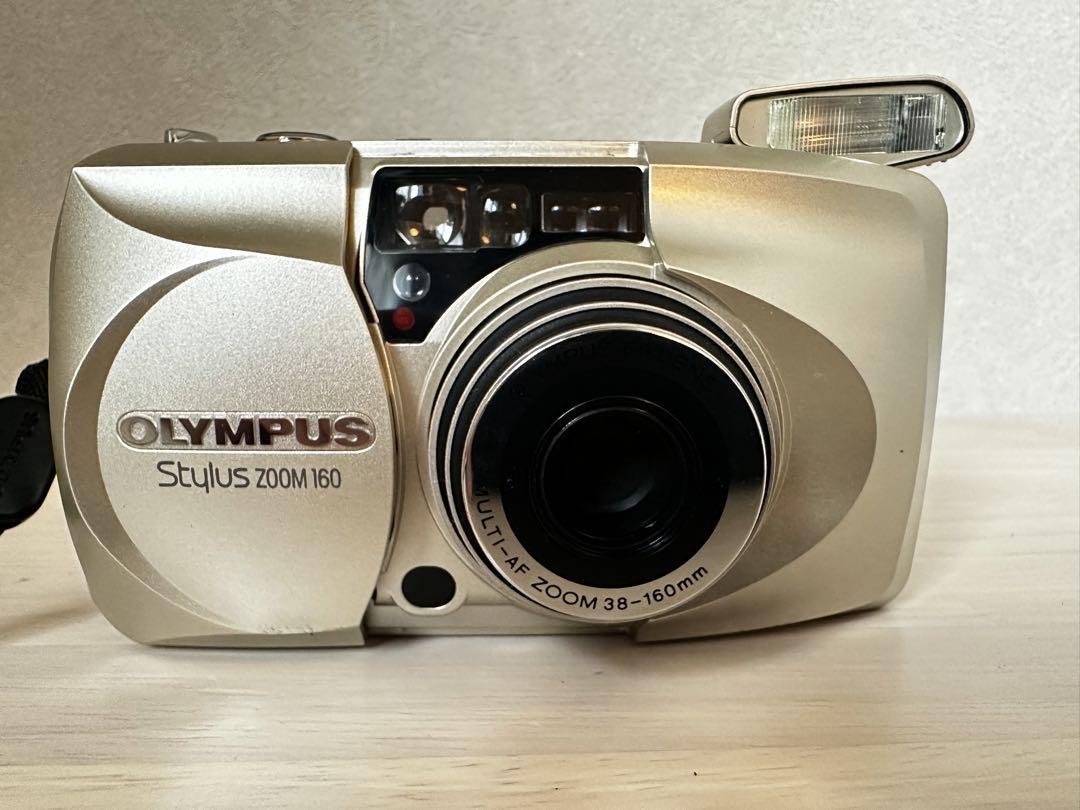 美品】OLYMPUS stylus zoom 160 ストラップ付き！ - メルカリ