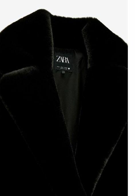 最新作爆買い ZARA 今季 完売品 正規品 J2TFH-m17951813985 フェイクファー コート M 限定SALE新作