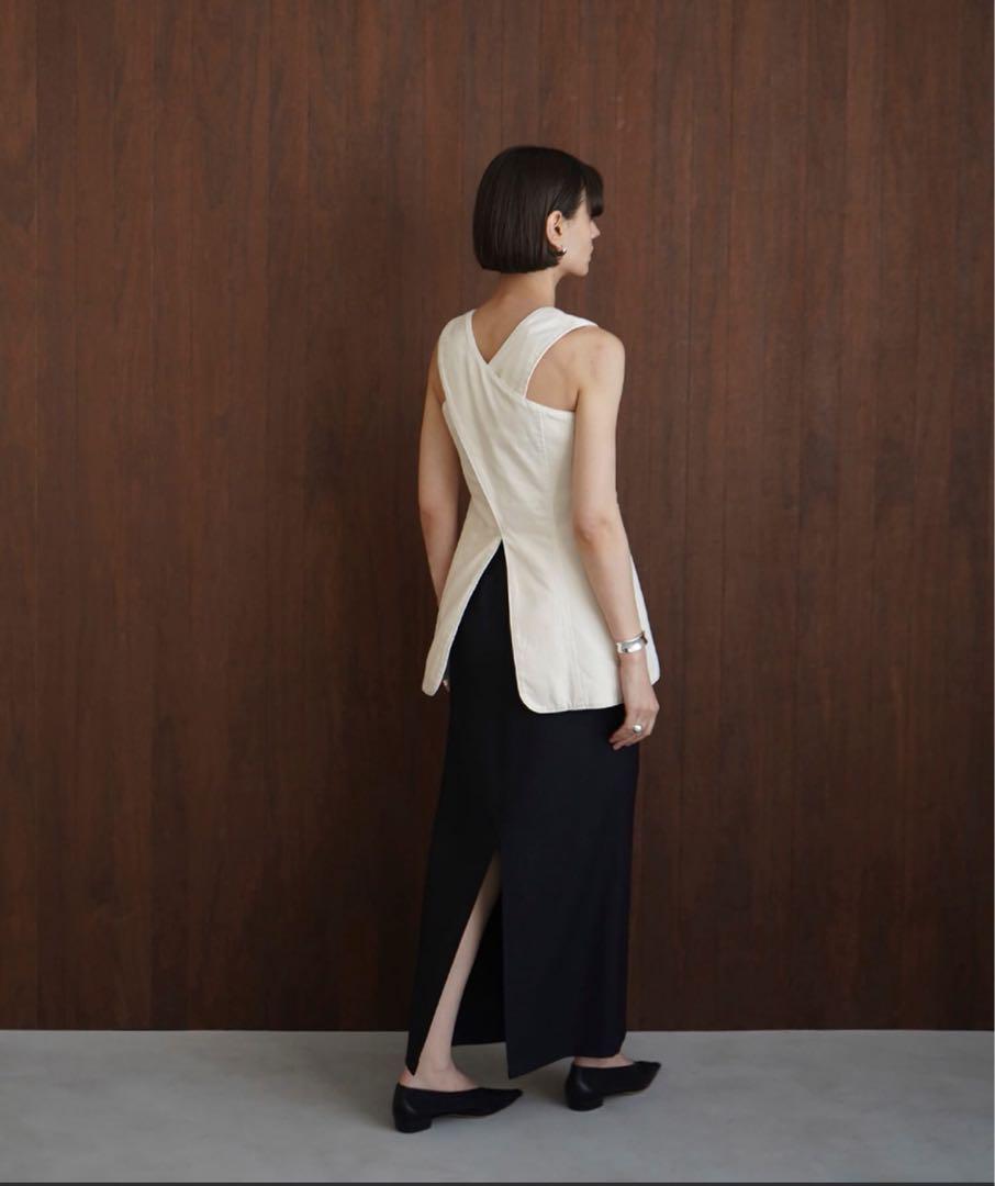 美品【CLANE/クラネ】ストレートロングスカート