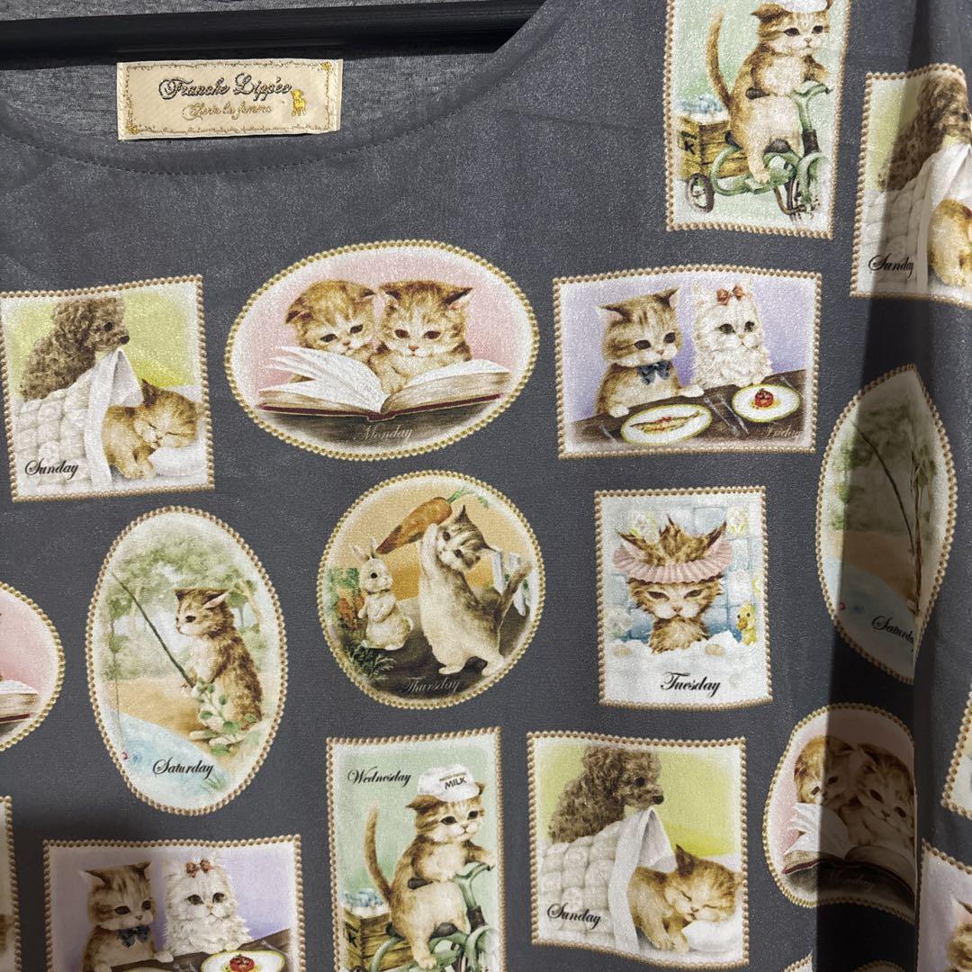 フランシュリッペ　Diary　ダイアリー　スカーフ　Ｔシャツ　FL5