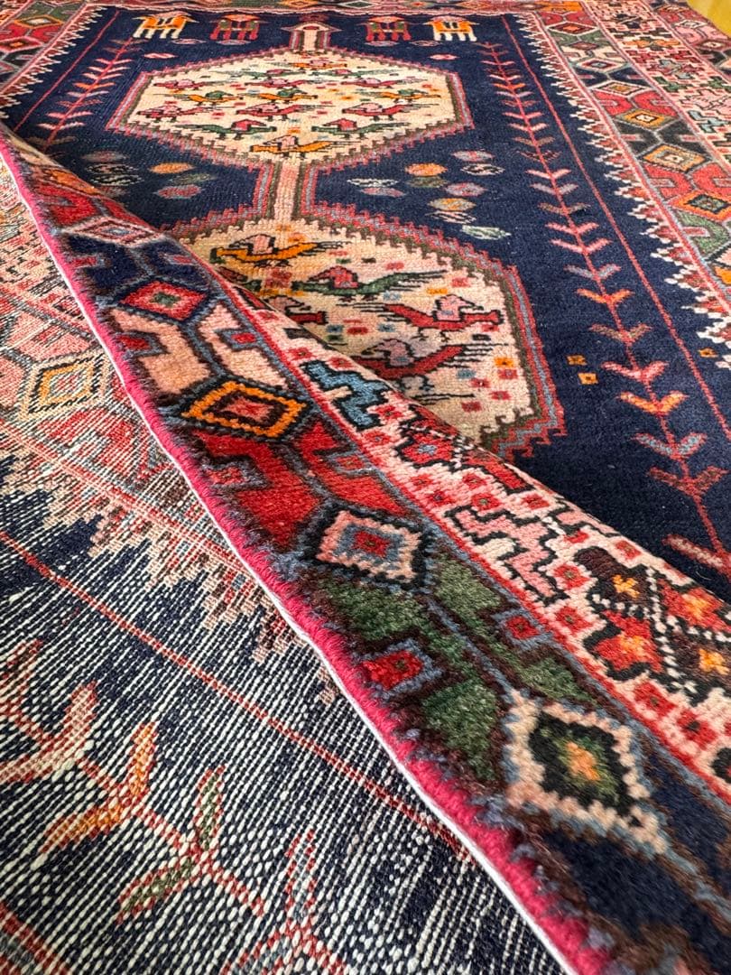 ペルシャ 【ヴィンテージラグ】インテリア装飾用 バルーチ / イラン / ペルシャ 【ヴィンテージラグ】インテリア装飾用 バルーチ / イラン /