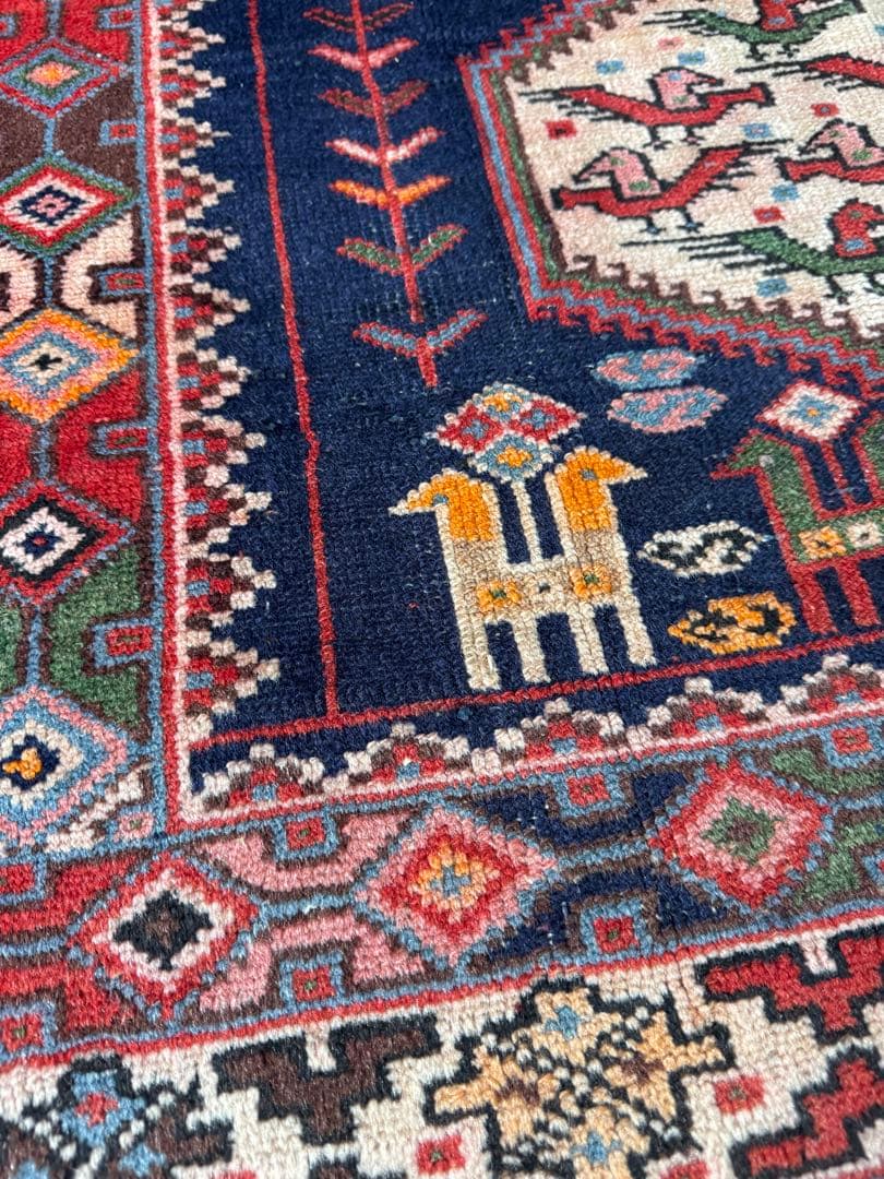 ペルシャ 【ヴィンテージラグ】インテリア装飾用 バルーチ / イラン / ペルシャ 【ヴィンテージラグ】インテリア装飾用 バルーチ / イラン /