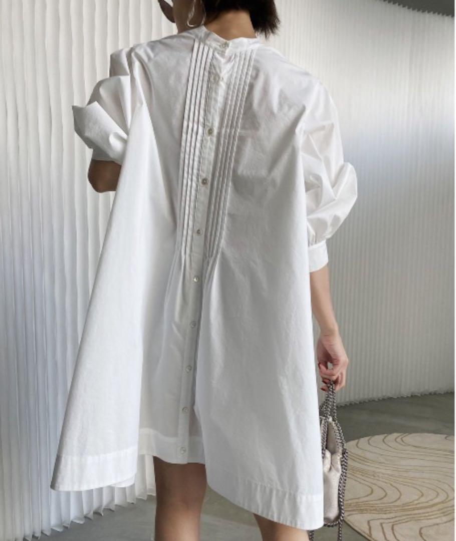 Ameri（アメリ）の「MEDI BUTTON TUNIC SHIRT（シャツ/ブラウス