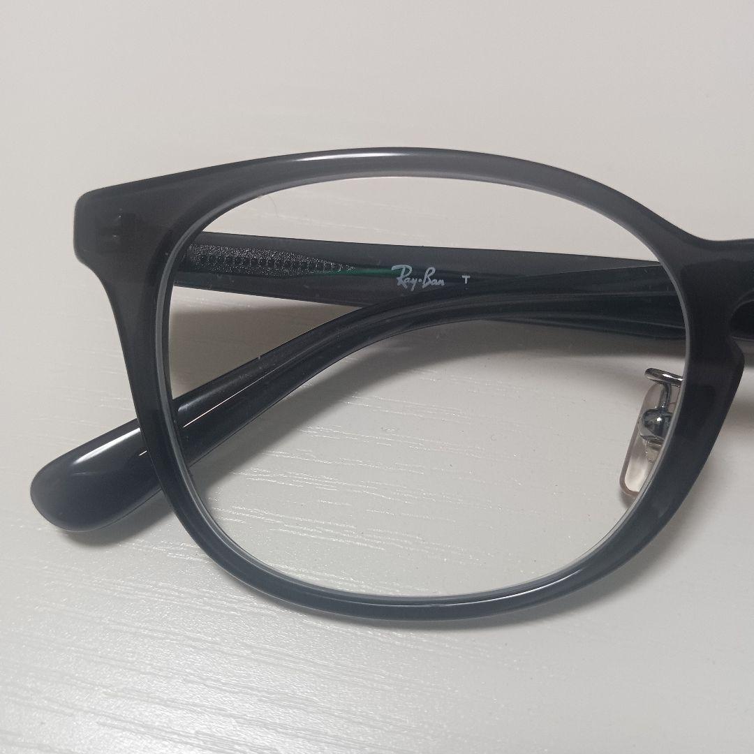 Ray-Ban メガネフレーム RB5380D 度入り グレー 24時間以内発送 - メルカリ