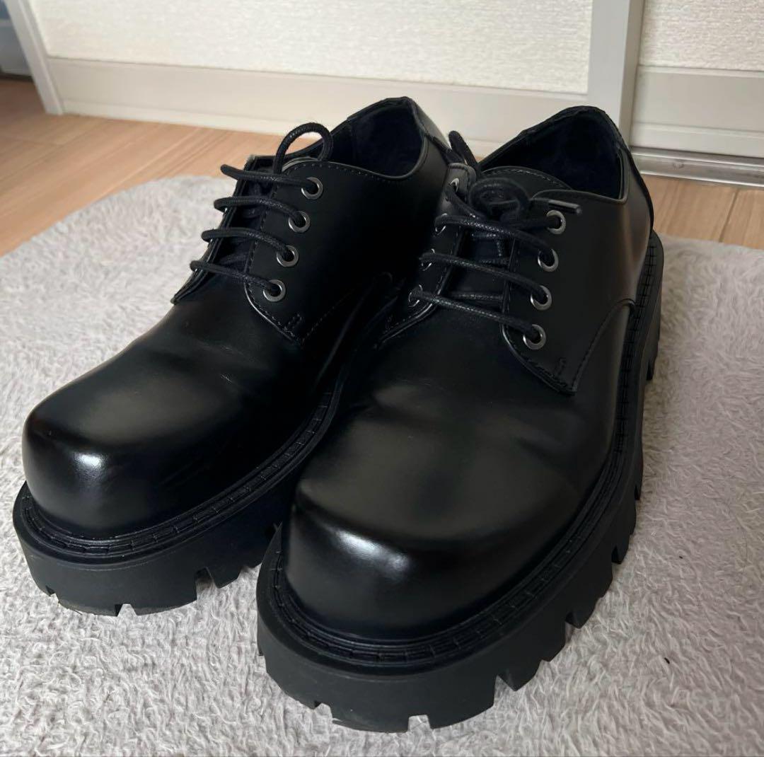 【最終値下げ】【美品】ZARA ボリュームソールシューズ 42 (27cm)