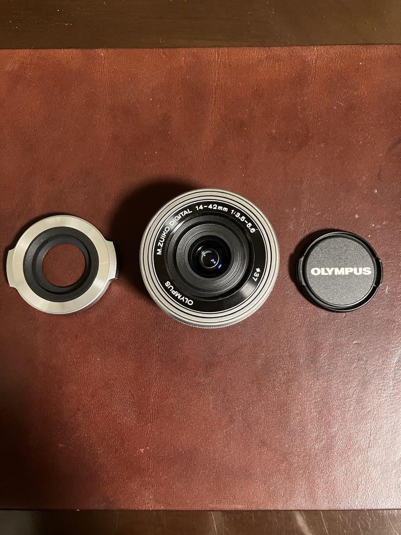 ￼【美品】M.ZUIKO DIGITAL 14-42mm 自動開閉キャップ付き