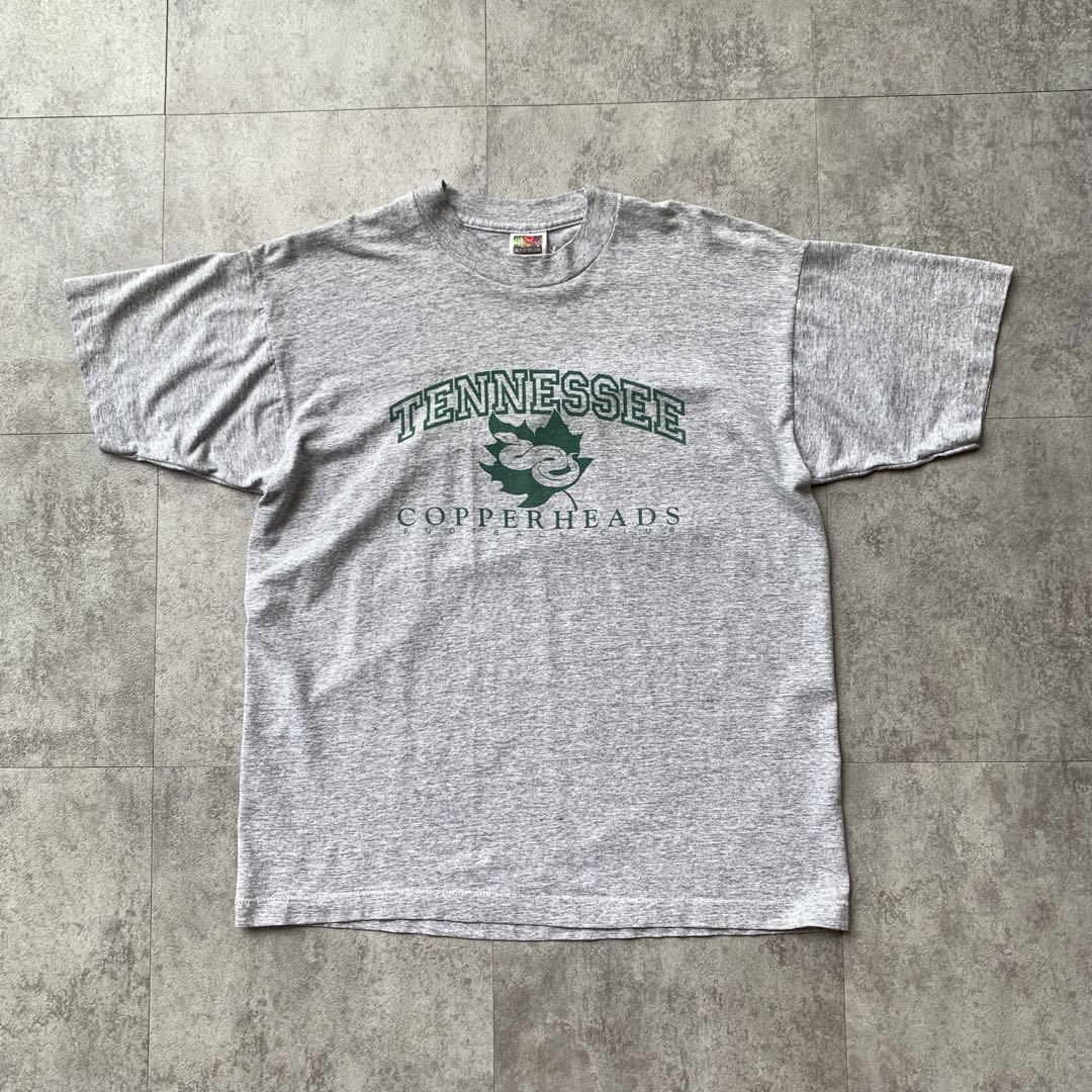 90s フルーツオブザルーム カレッジTシャツ USA製 古着 テネシー州