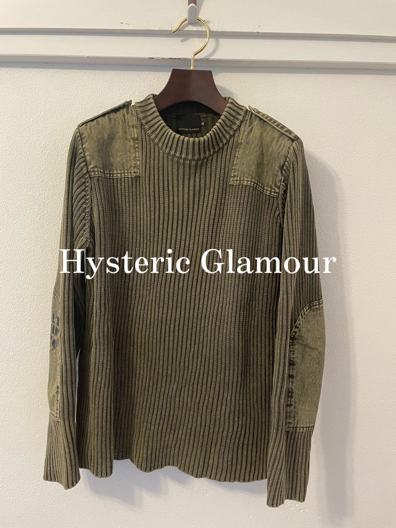 Hysteric Glamour ヒステリックグラマー　ヴィンテージ加工ニット