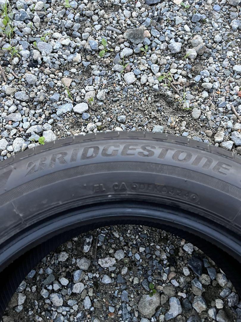 送料込み185/60r15BRIDGESTONE エコピア4本セットバリ山