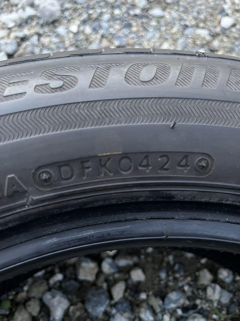 送料込み185/60r15BRIDGESTONE エコピア4本セットバリ山