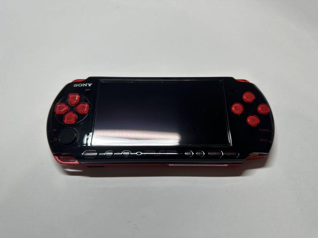多様な 3000 PSP 極美品 本体 すぐに 動作良好品 黒赤 ブラックレッド Nintendo Switch