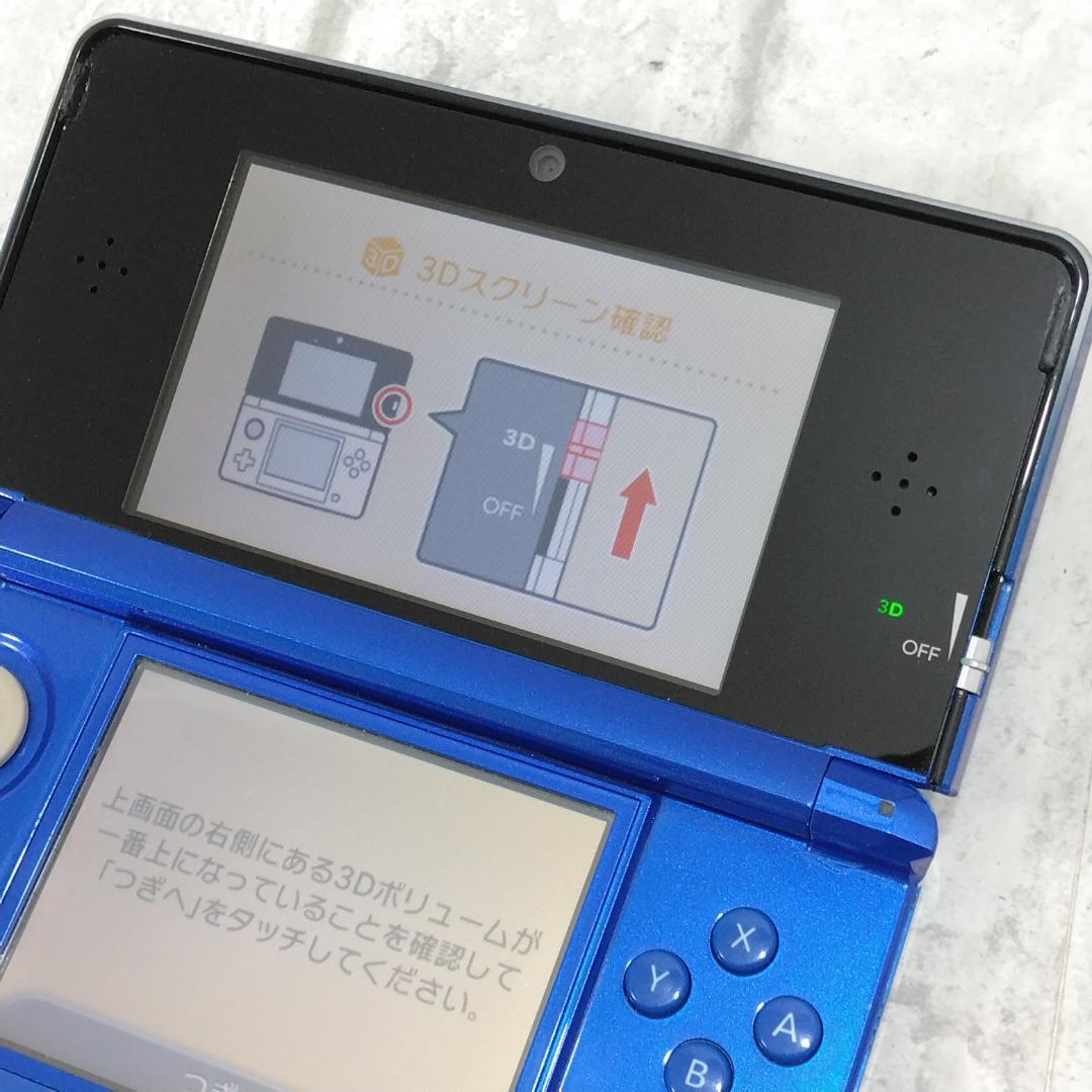 3DS コバルトブルー 本体のみ ゲオ公式通販サイト/ゲオオンラインストア【中古・箱説あり