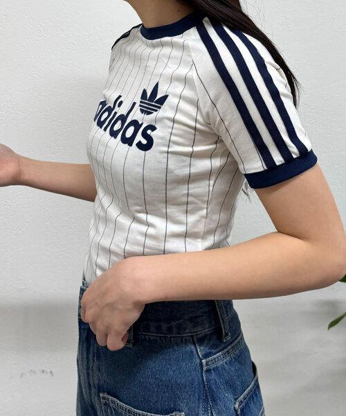 入手困難☆アディダス Sサイズ 半袖 Tシャツ リニア カリ スリム 白 韓国 Sサイズ アディダスオリジナルス 半袖 Tシャツリニア カリ