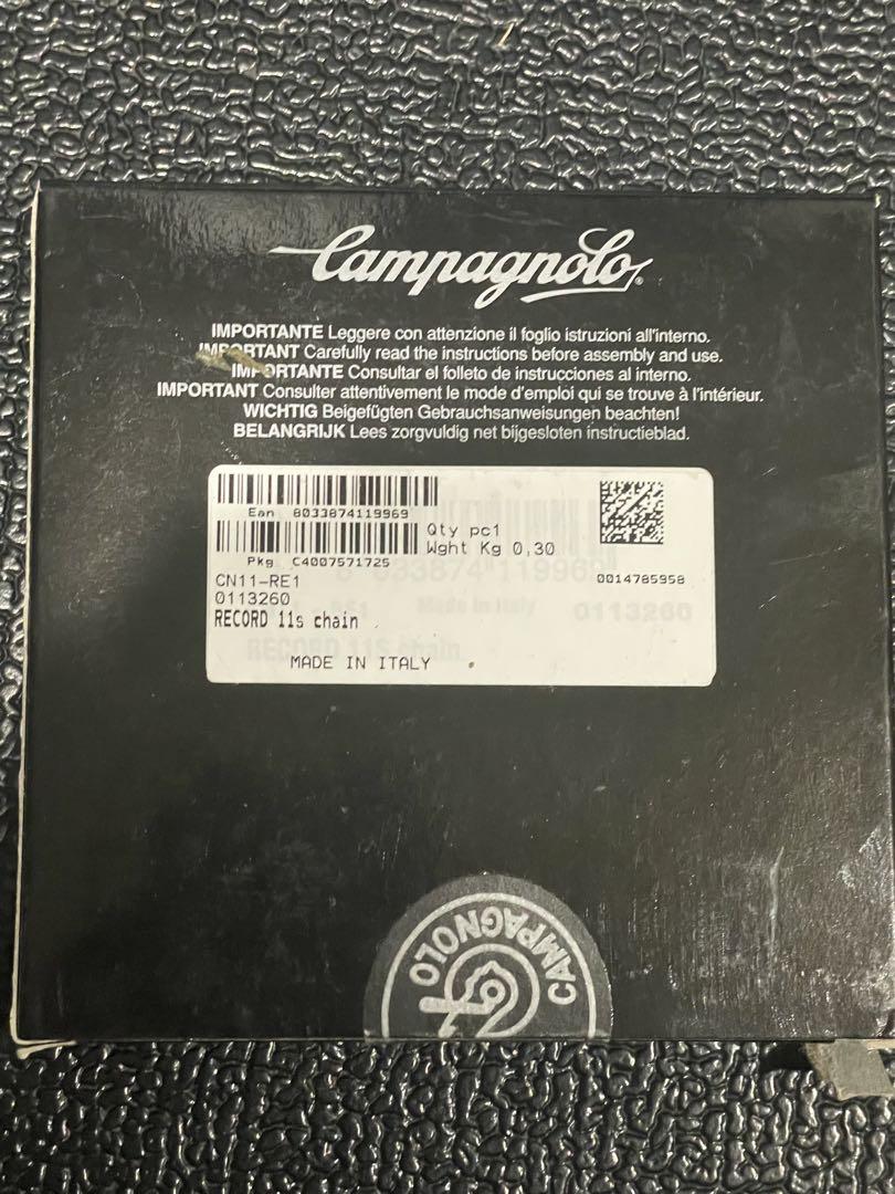 カンパニョーロ レコード チェーン 11s campagnolo record