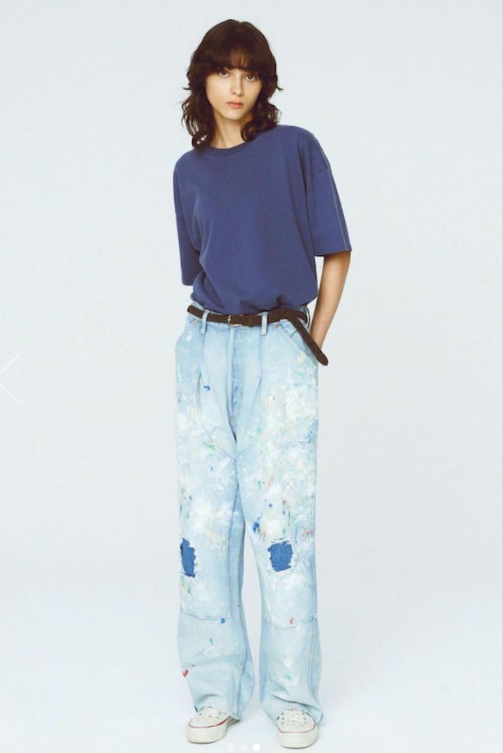 パンツ HERILL Splash Painter pants