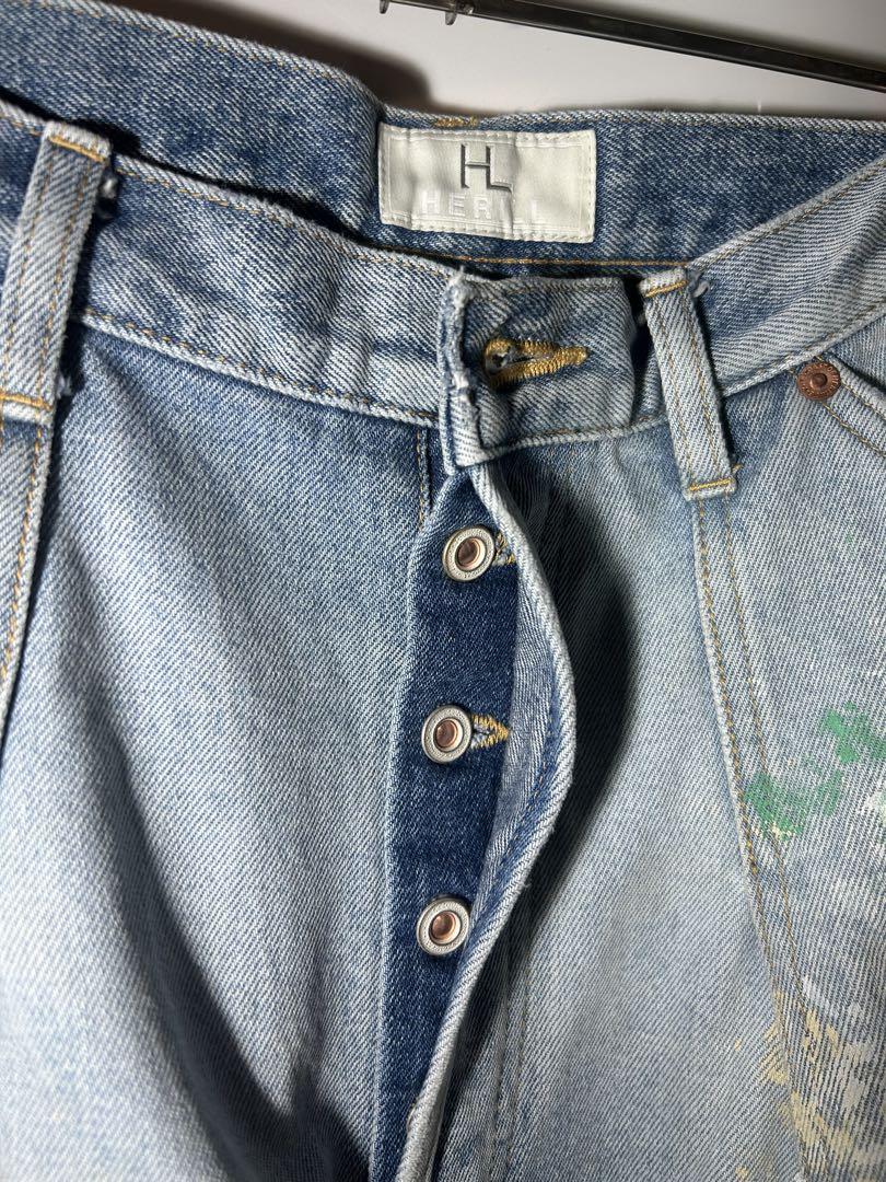 パンツ HERILL Splash Painter pants
