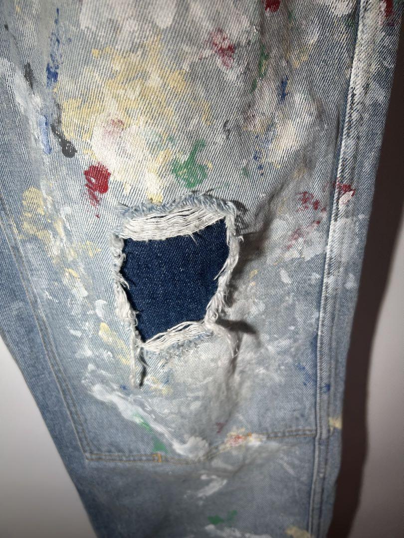 パンツ HERILL Splash Painter pants