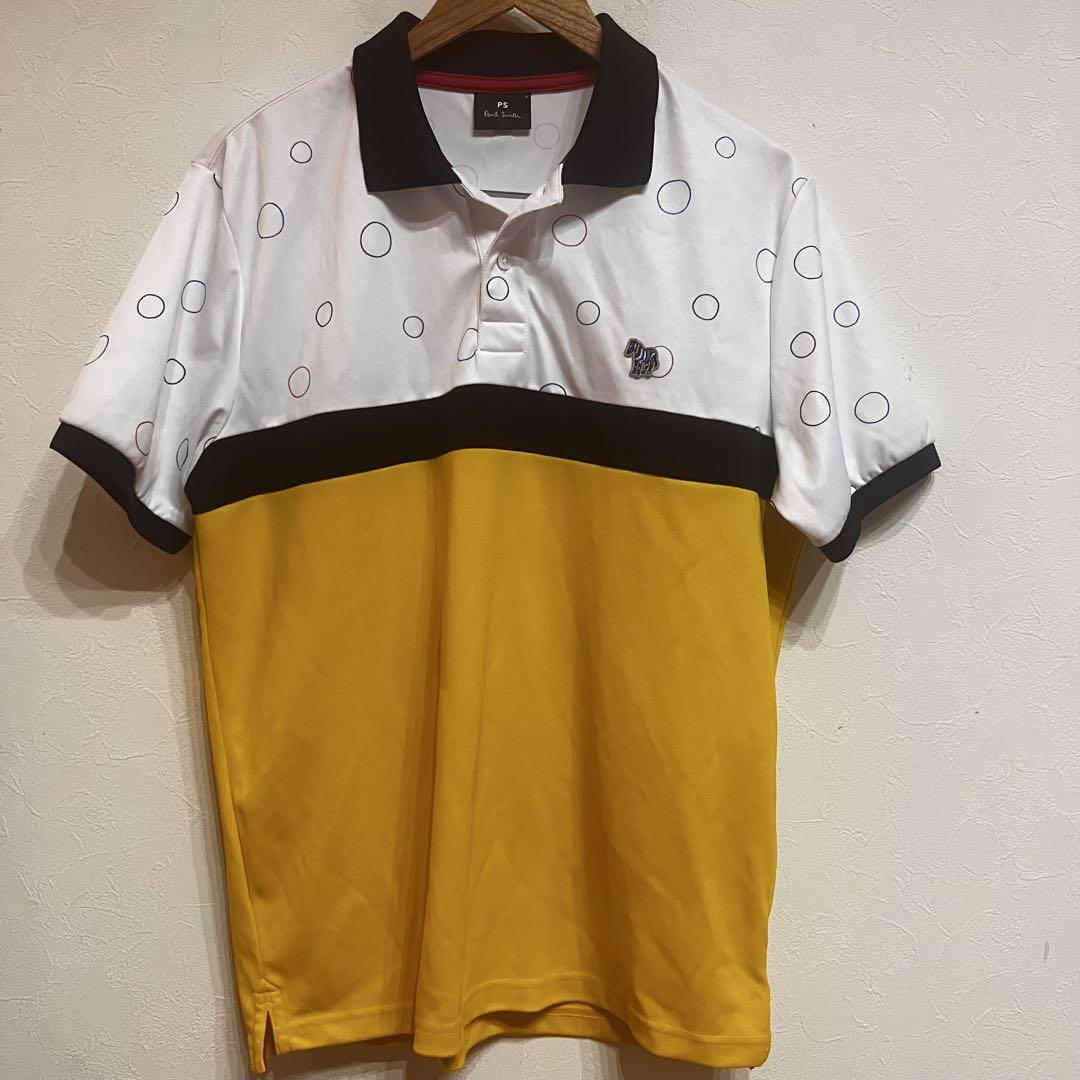 タグ付き新品未使用★Paul Smith オレンジ柄ポロシャツ 半袖 タグ付き新品未使用☆Paul Smith オレンジ柄ポロシャツ 半袖